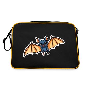 Bat Neo Traditional - Retro Bag - black/gold - Back