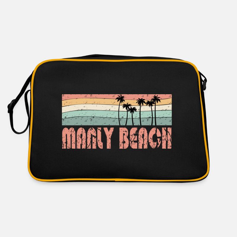 MANLY BEACH retro style Retro Tasche