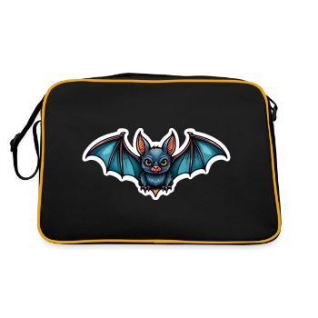 Bat Neo Traditional - Retro Bag - black/gold - Back