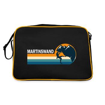 climb escalade MARTINSWAND sport climbing - Sac Retro - noir/or - Dos