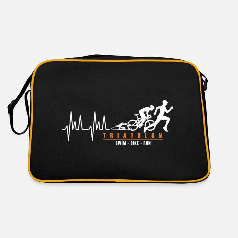Triathlon triathlète sport triathlon Sac Retro