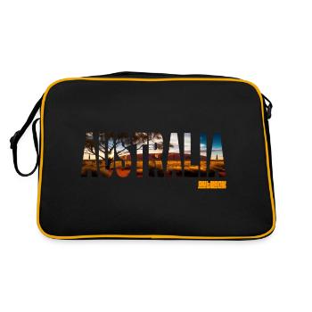 Australia outback - Retro Bag - black/gold - Back