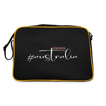 ROADSIGN australia - Retro Bag - black/gold - Back
