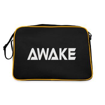 ÉVEILLÉ - Sac Retro - noir/or - Dos