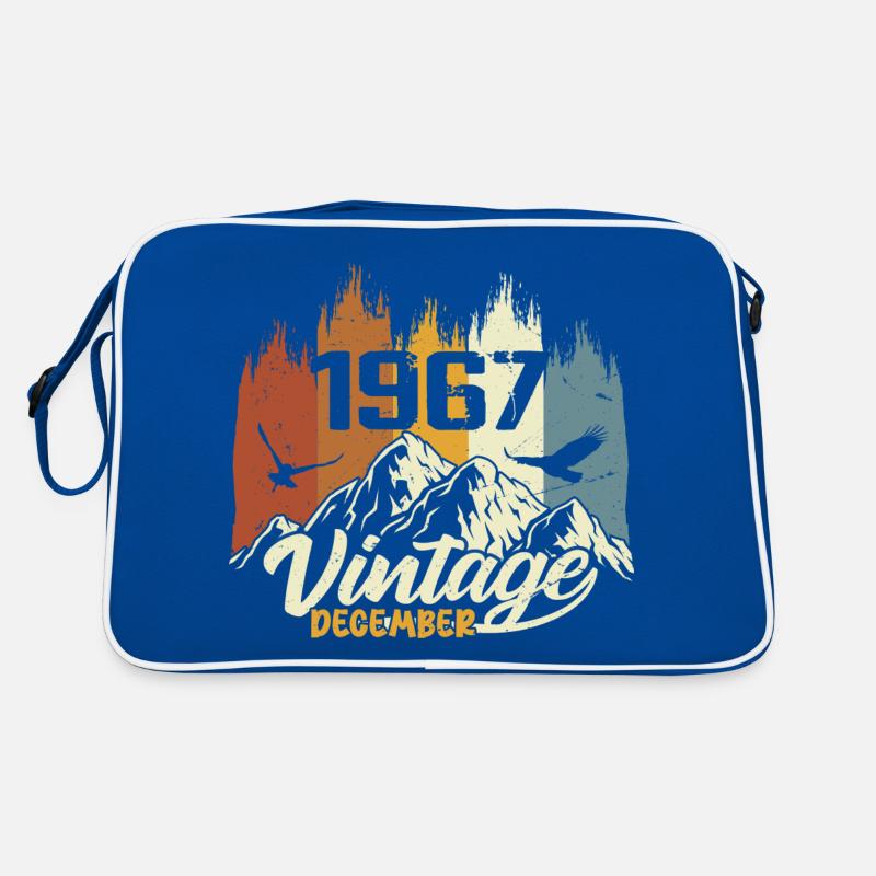 Geburtstagsgeschenk geboren im Dezember 1967 Retro Tasche