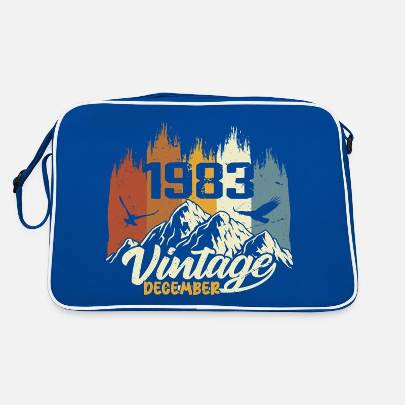 Geburtstagsgeschenk geboren im Dezember 1983 Retro Tasche
