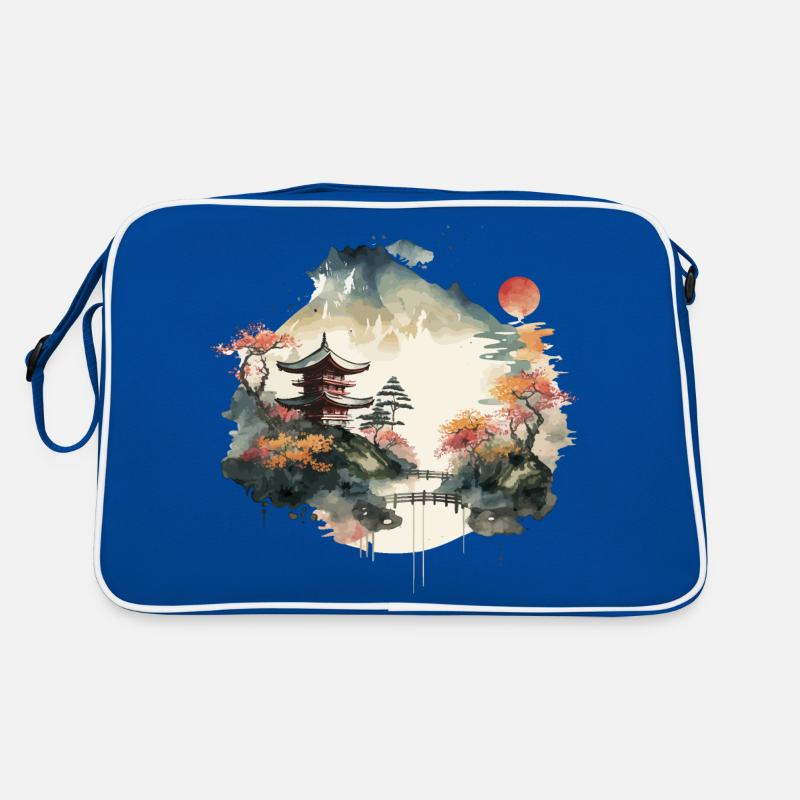 Coucher de soleil Sac Retro