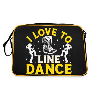 Line Dance Western Dancers Line Dance Western - Retro Bag - black/gold - Back
