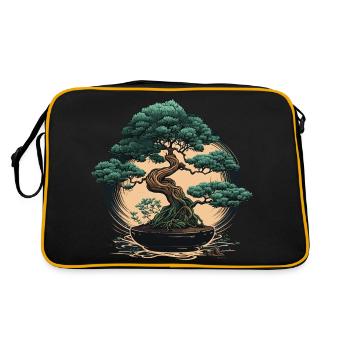 Art of Miniature Tree - Retro Bag - black/gold - Back