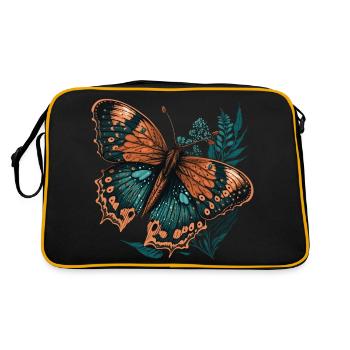 Butterfly Dreams - Retro Bag - black/gold - Back