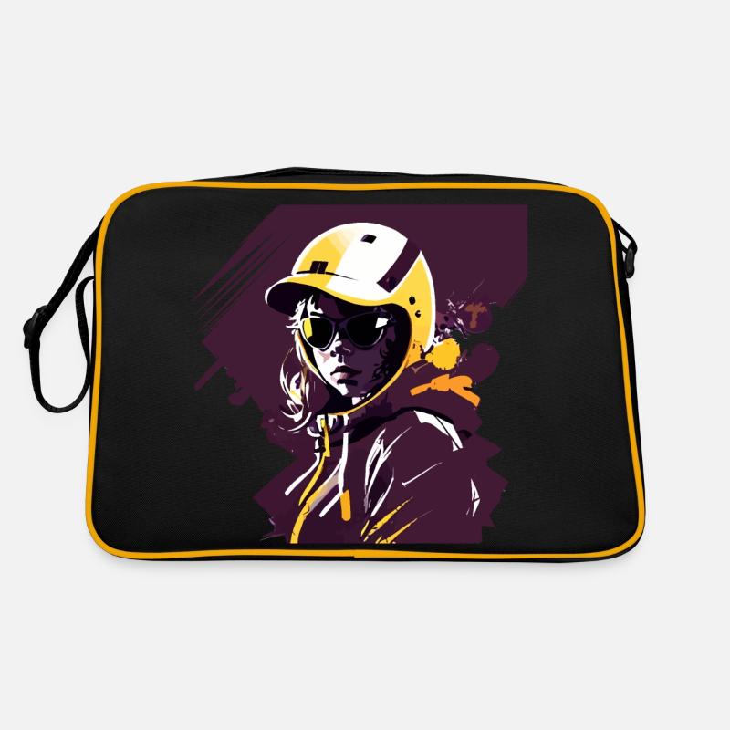 Madchen skateboard Retro Tasche