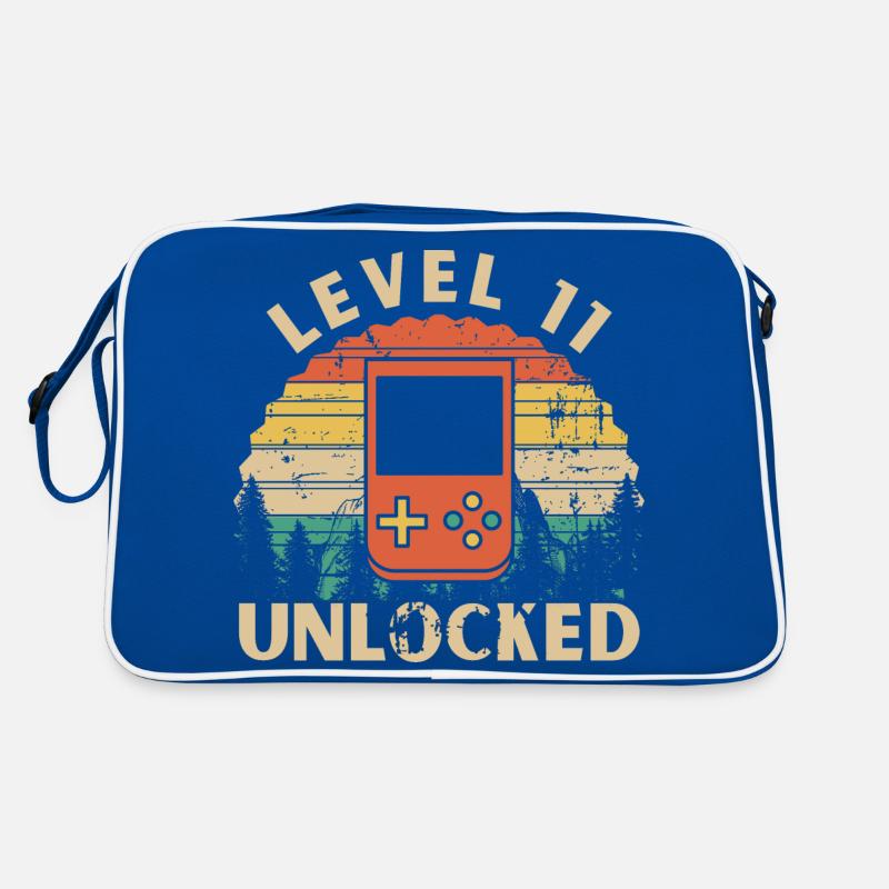 Level 11 freigeschaltet Retro Tasche