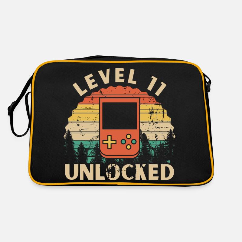 Level 11 freigeschaltet Retro Tasche