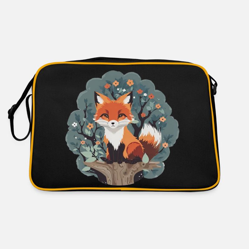 Forest Fox Retro Bag