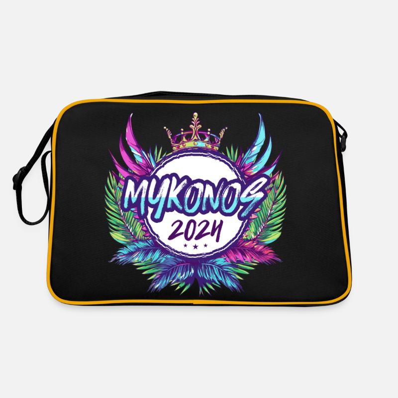 Mykonos 2024 Coloré Sac Retro