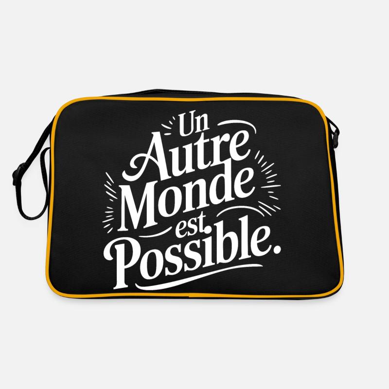 Un autre monde est possible Sac Retro