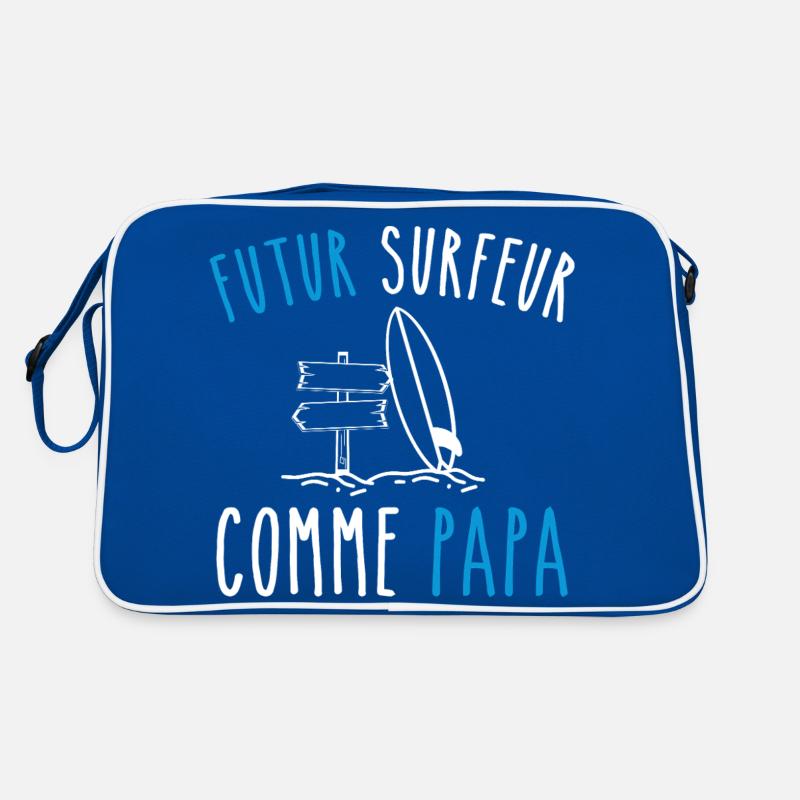 futur surfeur comme papa Sac Retro