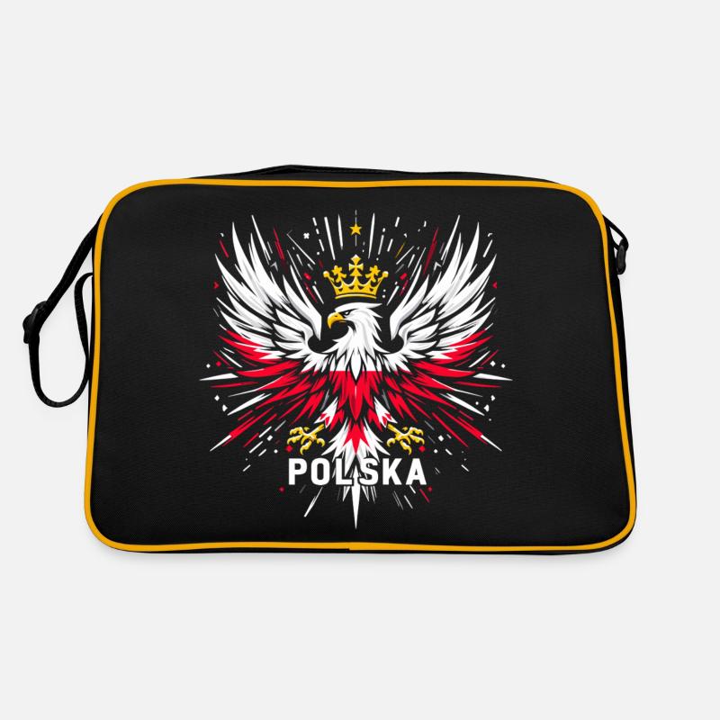 Poland Polska Eagle Flag Flag Epic Gift Retro Bag