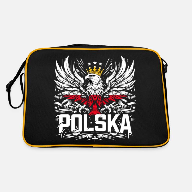 Poland Polska Eagle Flag Flag Epic Gift Retro Bag