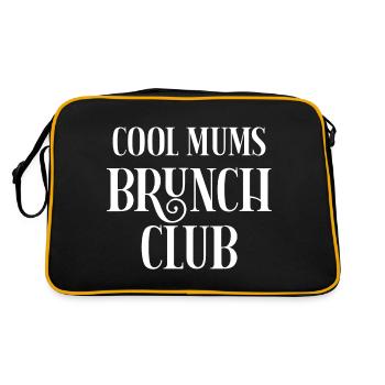Cool Mums Brunch Club - Sac Retro - noir/or - Dos