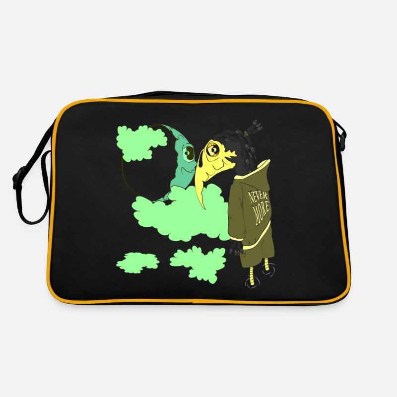 NEVER MORE Retro Bag