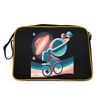 Cyclisme galactique - Sac Retro - noir/or - Dos