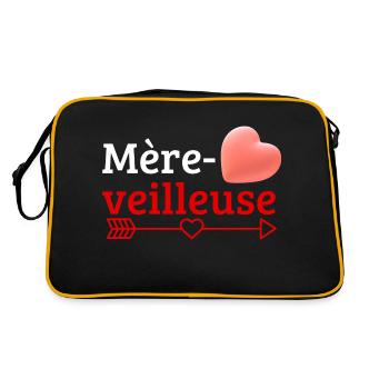 Mère-veilleuse - Sac Retro - noir/or - Dos