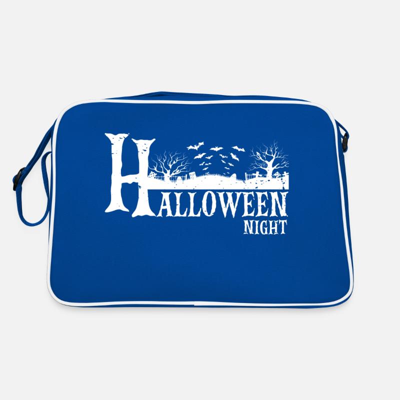 Nuit d’Halloween Cool Awesome Graveyard Designs Sac Retro