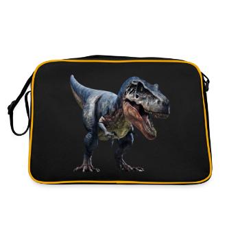 Un vrai roi des dinosaures : le T-Rex - Sac Retro - noir/or - Dos