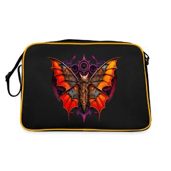 Série Steampunk : Le Steamfly 1 - Sac Retro - noir/or - Dos