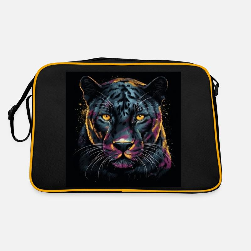 LA PANTHÈRE NOIRE Sac Retro