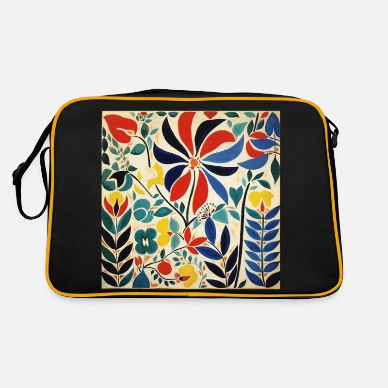 BOUQUET DE FLEURS Sac Retro