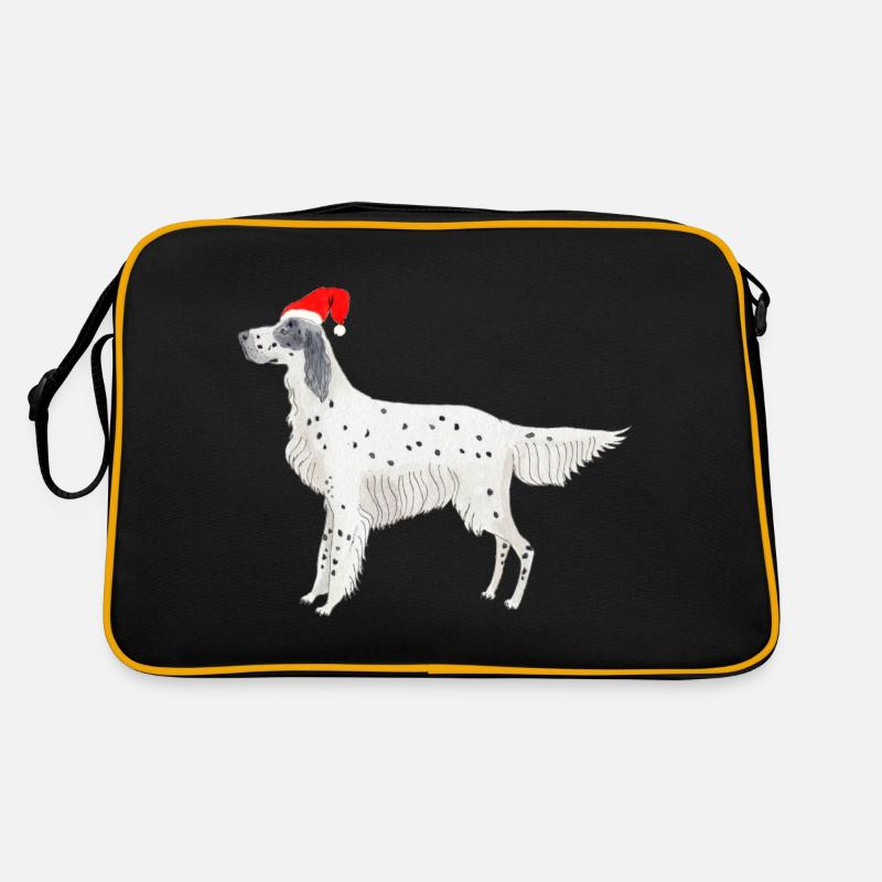 Setter anglais Fundogs Noël Sac Retro