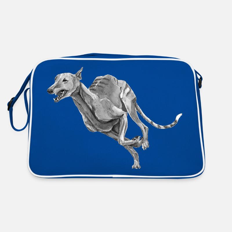 Windhund Retro Tasche