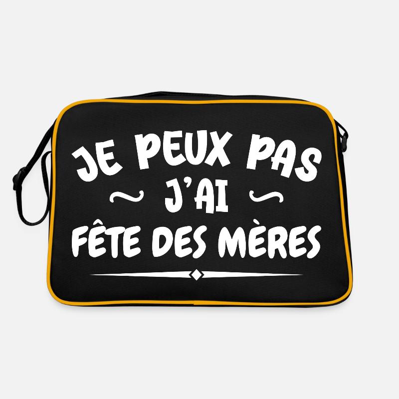 Ich kann nicht Muttertag haben Retro Tasche