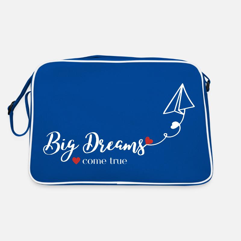 BIG dreams <3 come true Retro Bag