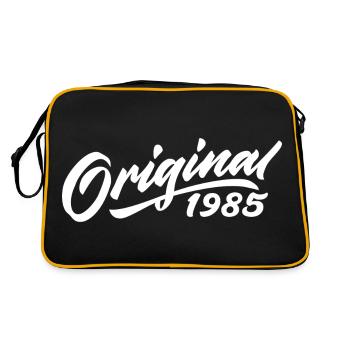 Original 1985 Cadeau D'anniversaire 1985 - Sac Retro - noir/or - Dos