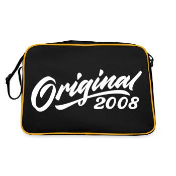 Original 2008 Cadeau D'anniversaire 2008 - Sac Retro - noir/or - Dos