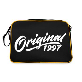 Original 1997 Birthday Gift 1997 - Retro Bag - black/gold - Back
