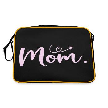 Mother's Day Mom - Women's Day Gift - Retro Bag - black/gold - Back