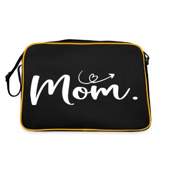 Mother's Day Mom - Women's Day Gift - Retro Bag - black/gold - Back