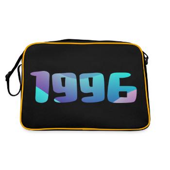 Cadeau Anniversaire 1996 Millésime 1996 Rétro 1996 - Sac Retro - noir/or - Dos