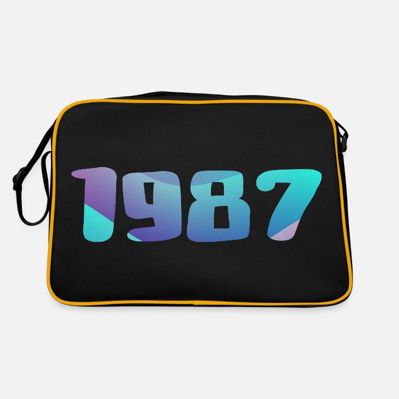 Cadeau Anniversaire 1987 Millésime 1987 Rétro 1987 Sac Retro