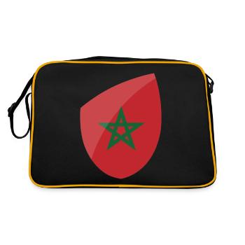 Maroc - Sac Retro - noir/or - Dos
