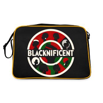 Empowerment Circle - Retro Bag - black/gold - Back