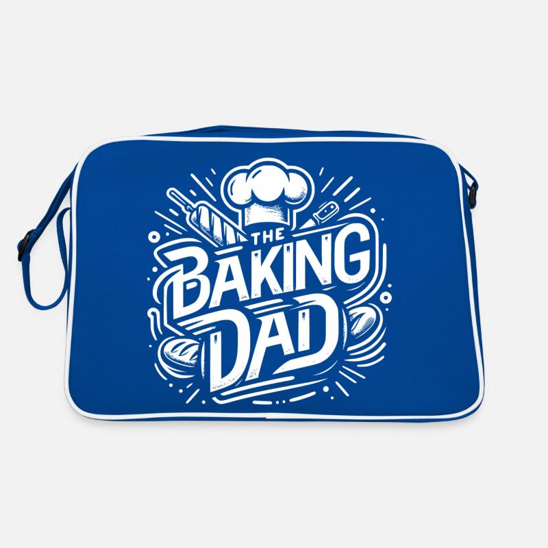 Baking dad baking dad our dad bakes Retro Bag