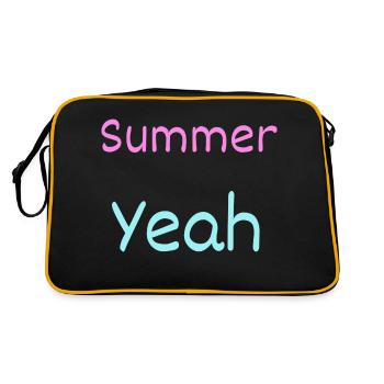 Summer - Sac Retro - noir/or - Dos