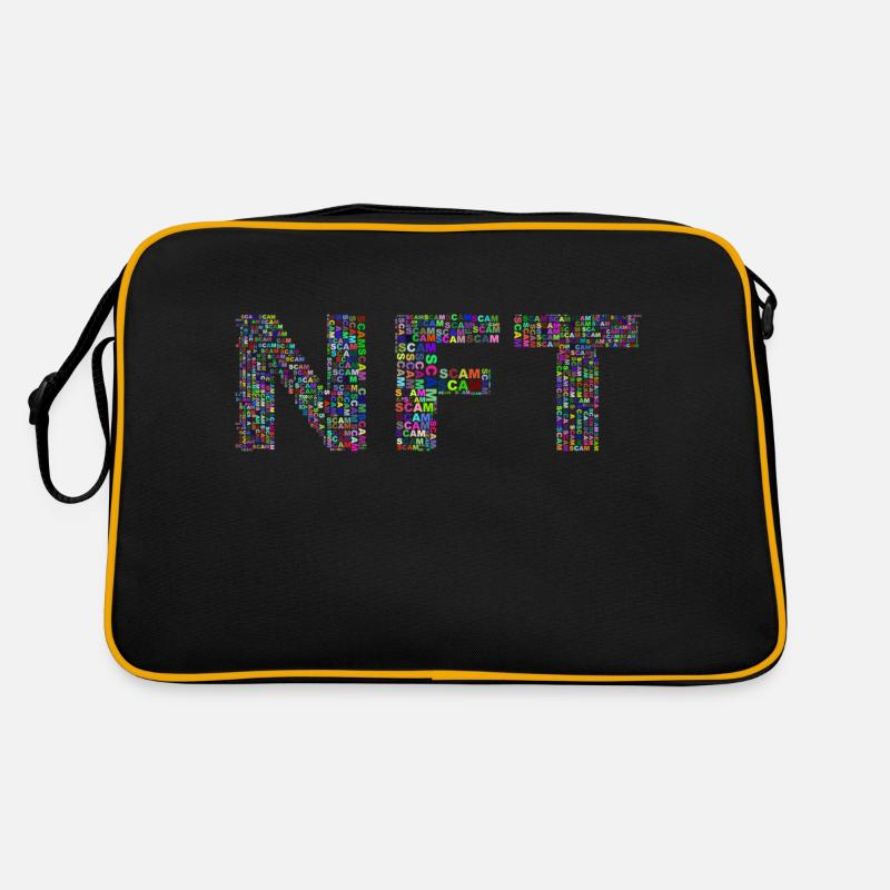 NFT Text Retro Bag