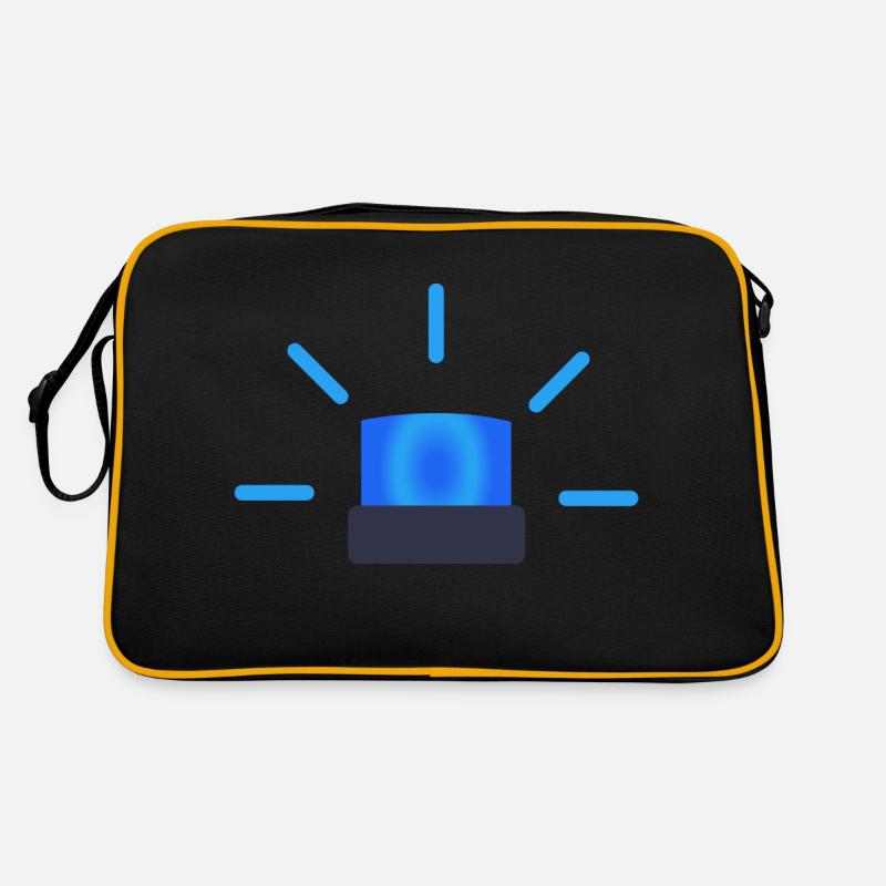 Blaulicht Retro Tasche
