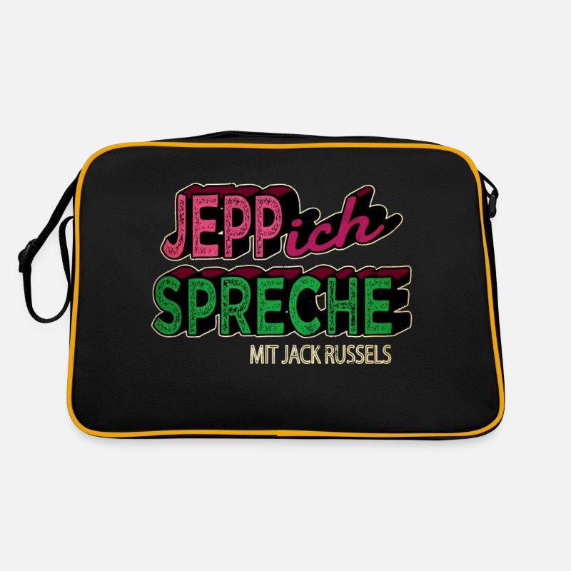 statement witzig chihuahua lustig zitat lieben Retro Tasche